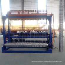 Hinge joint grassland fence machine